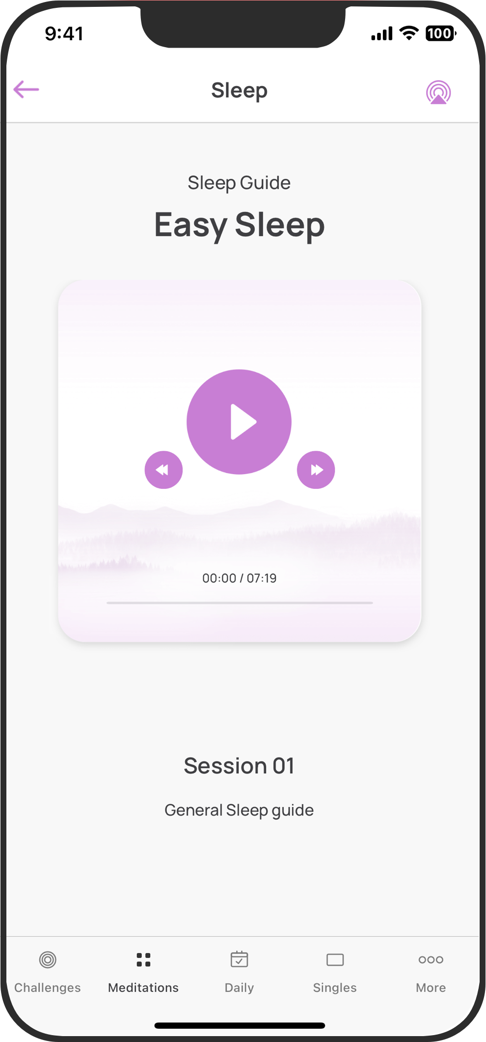 Peace daily mindfulness